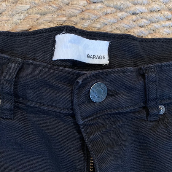 Garage High Waisted Shorts - Picture 2 of 4